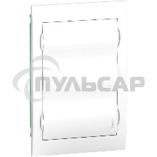 Бокс СП Easy9 встраив. с бел. двер. 3 ряда по 12мод IP40 IK07 80А 2 клеммы SchE EZ9E312P2FRU