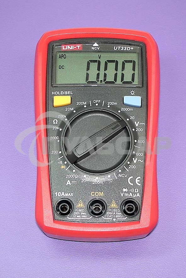 Портативный мультиметр UNI-T UT33D+