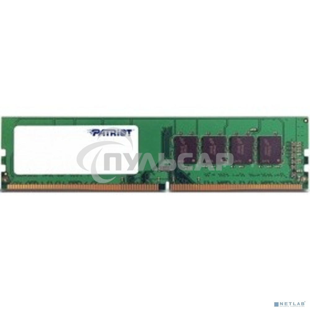 Оперативная память Patriot Signature, DDR4, 8Gb (1x8 Gb), 2666 MHz, CL19, DIMM