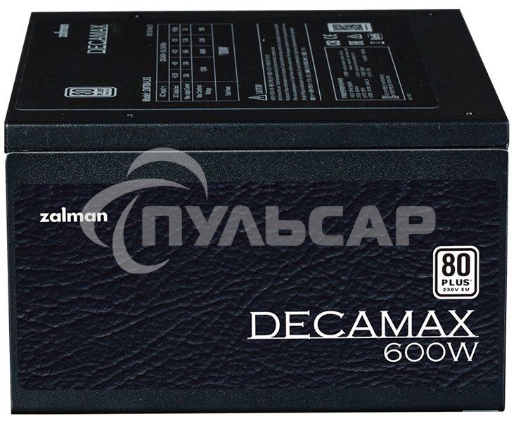 Блок питания Zalman ZM600-LX3, 600Вт, 80 PLUS, 120мм, черный