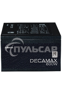 Блок питания Zalman ZM600-LX3, 600Вт, 80 PLUS, 120мм, черный