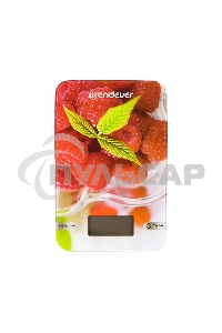 Весы кухонные Endever Chief-506 Цена деления - 1 г, Ситема мер в килограммах, граммах, ЖК дисплей.