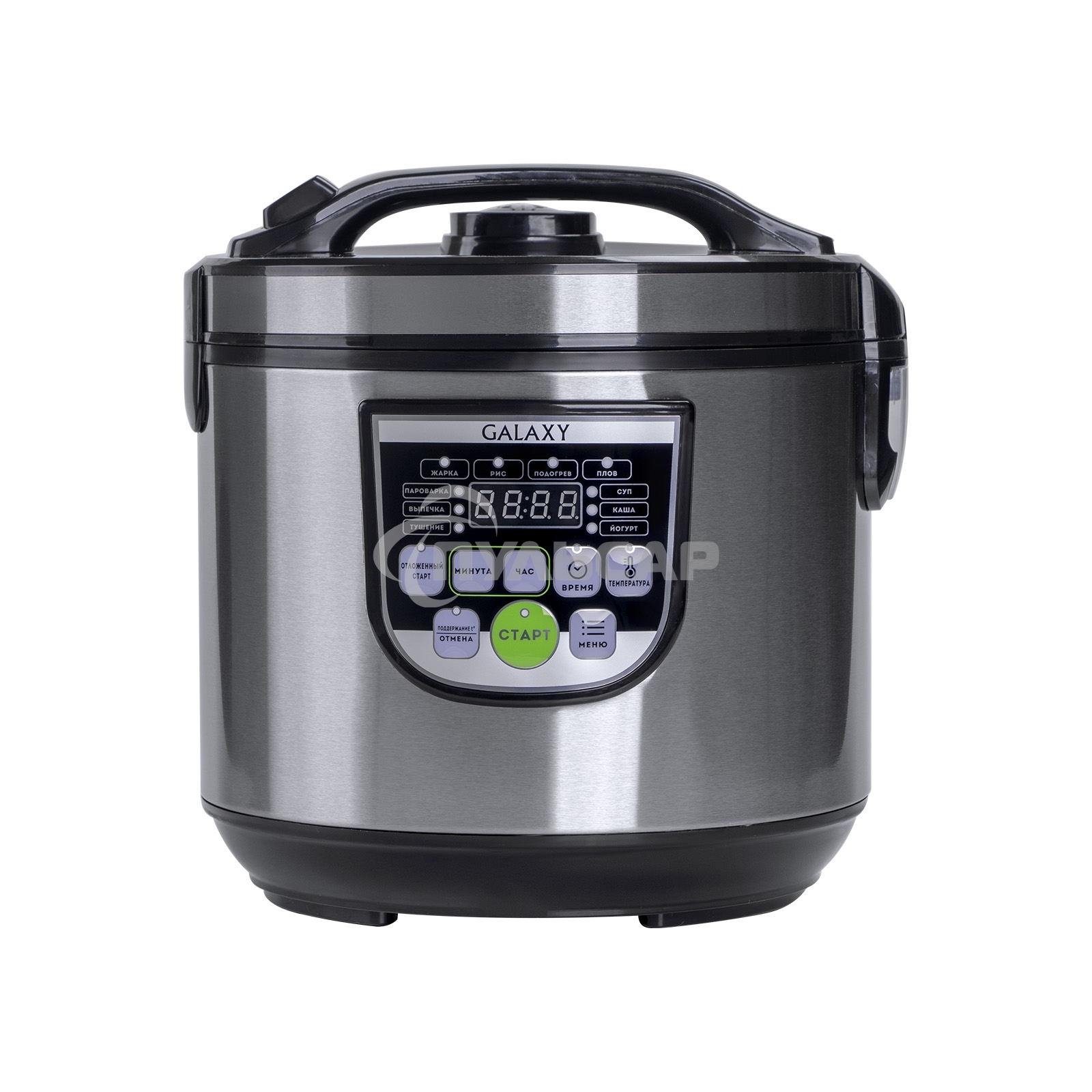 Мультиварка Galaxy GL 2643, серый, объем 5 л, 900 Вт, 10 программ