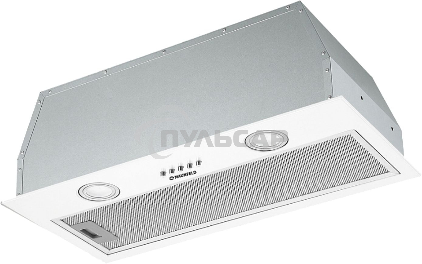 Вытяжка встраиваемая Maunfeld THAMES 601M белый, 60 см, 520 куб. м/ч, 45 дБ