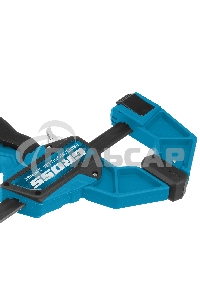 Струбцина GROSS 20702 реечная быстрозаж. пистолет. пошаг.механизм пл. корпус 300мм