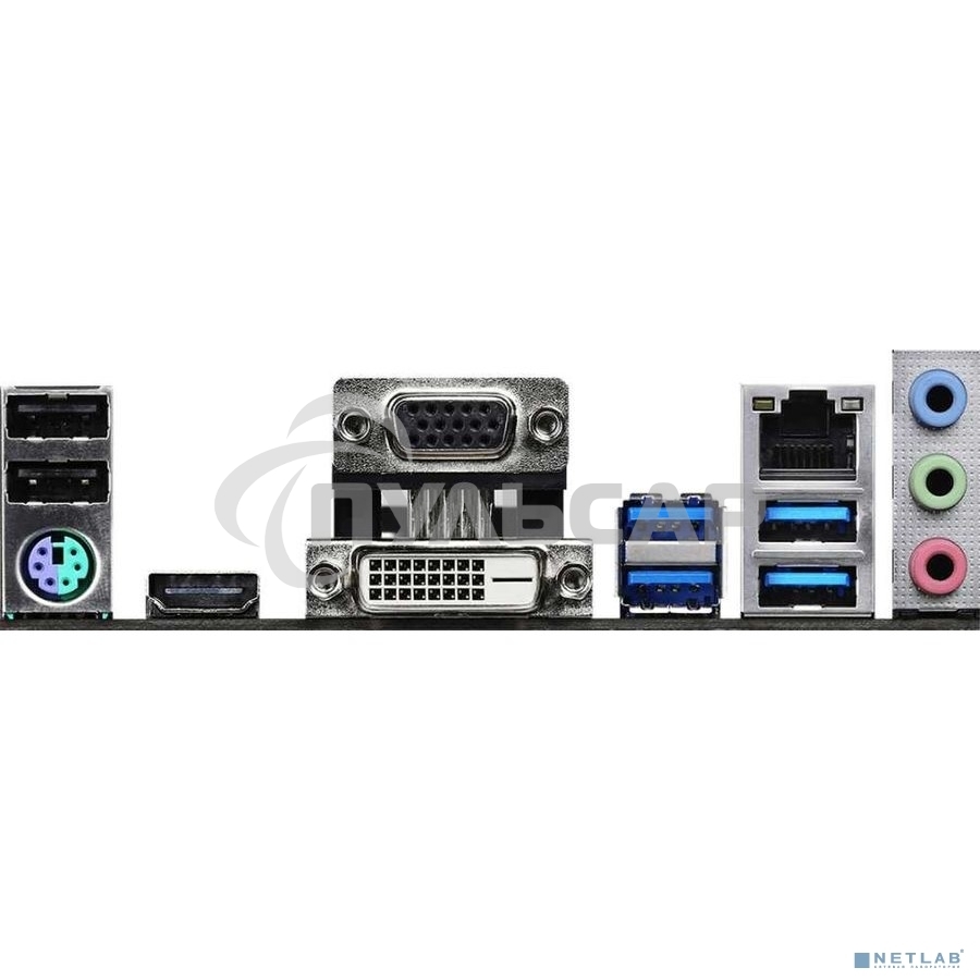 Материнская плата ASRock B550M-HDV, AM4, AMD B550, 2xDDR4, 4xSATA, 1xM.2, 1xPCIe 4.0 x16, 1xDVI-D, 1xHDMI, 1xVGA, 1x 1Gb LAN, 3x3.5 мм, 7.1, mATX