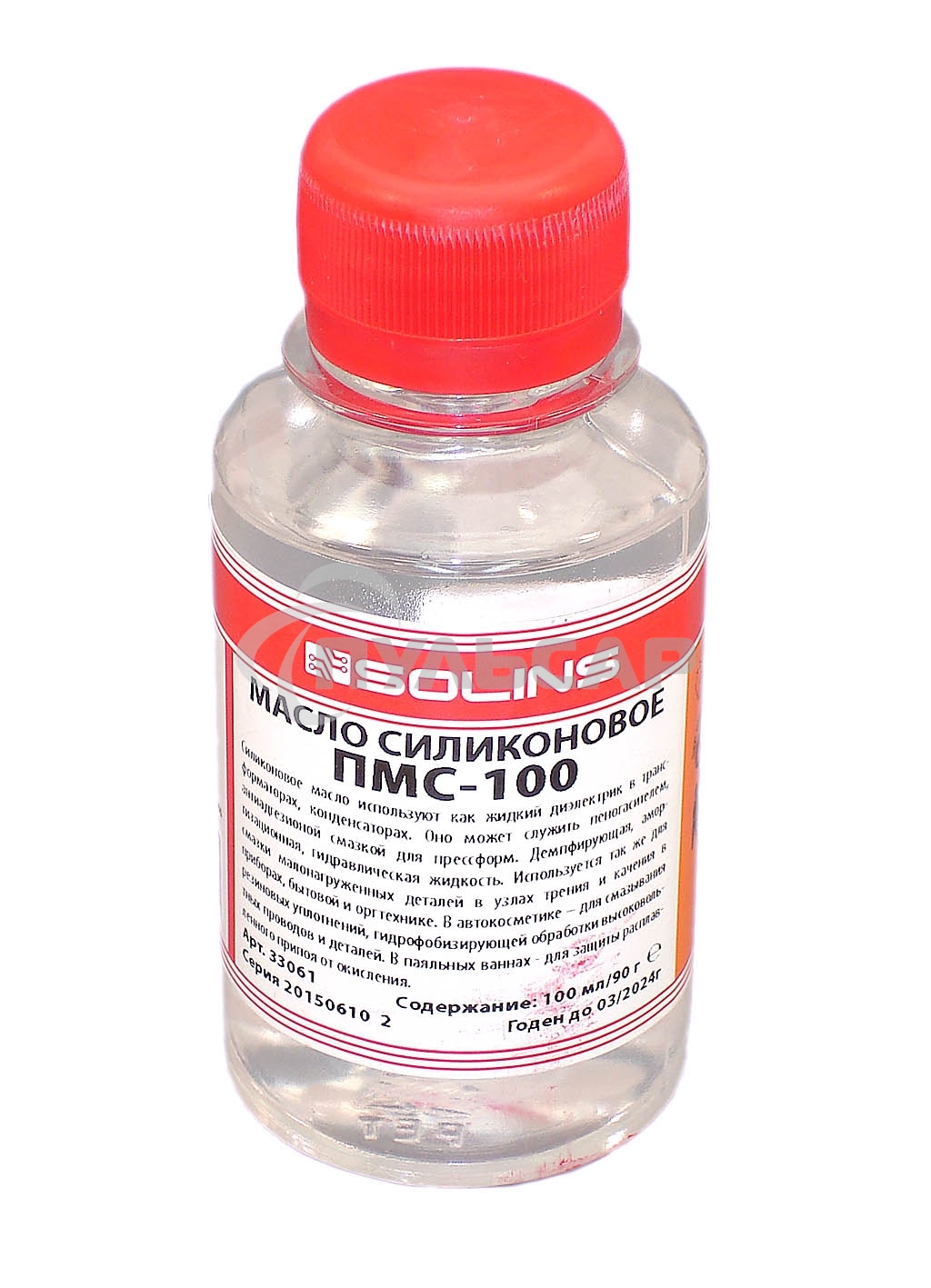 Масло силиконовое ПМС-100 флакон 100 мл