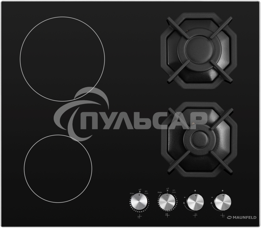 Комбинированная варочная панель Maunfeld EEHG.642VC.2CB/KG