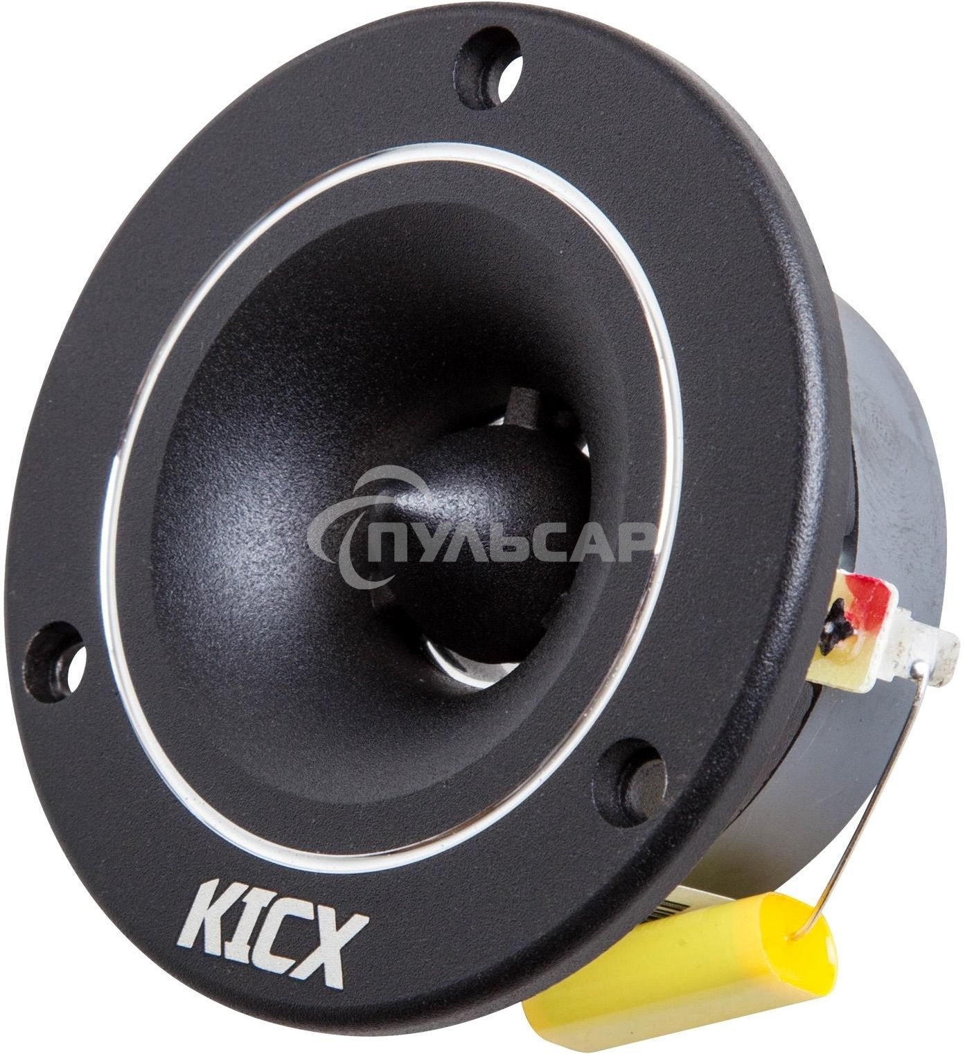 Колонки автомобильные Kicx DTC 36 ver.2 (без решетки) 80Вт 103дБ 4Ом 7.2см (3дюйм) (ком.:2кол.) твитер однополосные