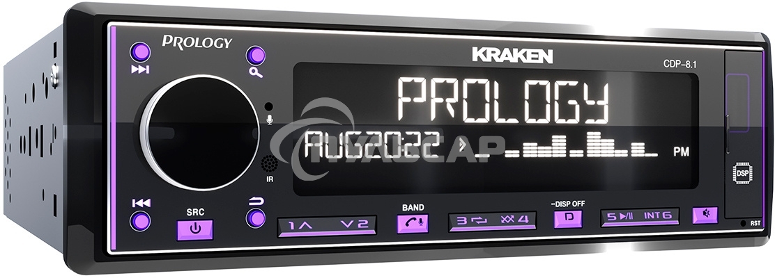 Автомагнитола Prology CDP-8.1 KRAKEN 1DIN 8x65Вт