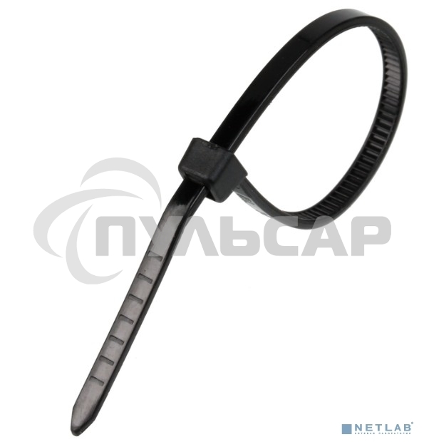 Стяжка нейлоновая Exegate EX253853RUS неоткрывающаяся CV-250B, 250мм, упак. 100шт черная