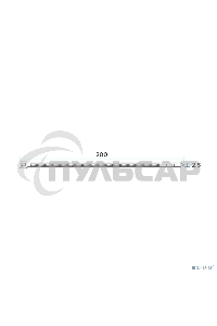 Стяжка кабельная нейлоновая PROconnect (57-0201-4) 200x2,5мм, черная (100 шт/уп)