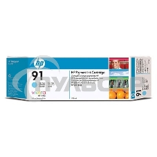 Картридж струйный HP 91 C9470A Pigment (775 мл) светло-голубой для DJ Z6100