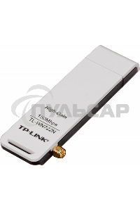 Адаптер TP-Link SOHO TL-WN722N 150Mbps High Gain Wireless N USB Adapter with Cradle, 1T1R, 2.4GHz, 802.11n/g/b, 1 detachable antenna