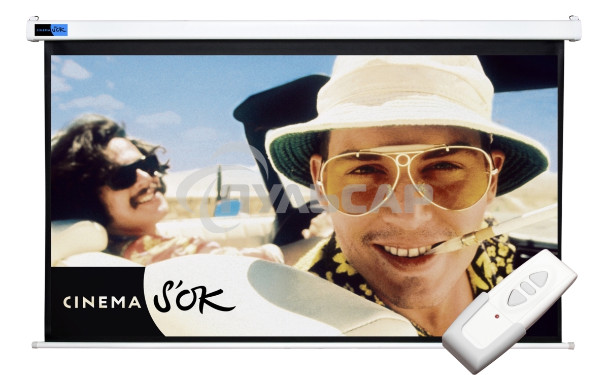 Экран 236x133см Motoscreen 16:9 настенно-потолочный(моторизованный) 107' Matt White (MW)