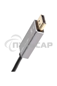 Кабель-адаптер VCOM USB Type-Cm --> DP1.4v (m) 8K@60Hz, 1,5 м, Alum Shell