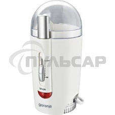 Кофемолка Gorenje SMK150WI 150Вт сист.помол.:одинарный нож вместим.:60гр серый/белый
