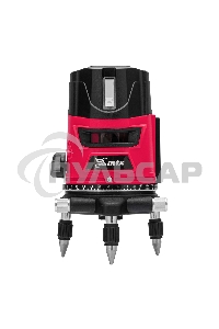 Лазерный уровень CRL-30R, 30 м, красный луч, батарейки, резьба 5/8