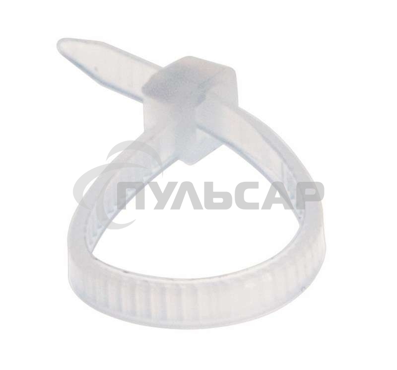 Хомут кабельный Rexant 07-0100 2.5х100 нейл. белый (уп.100 шт)