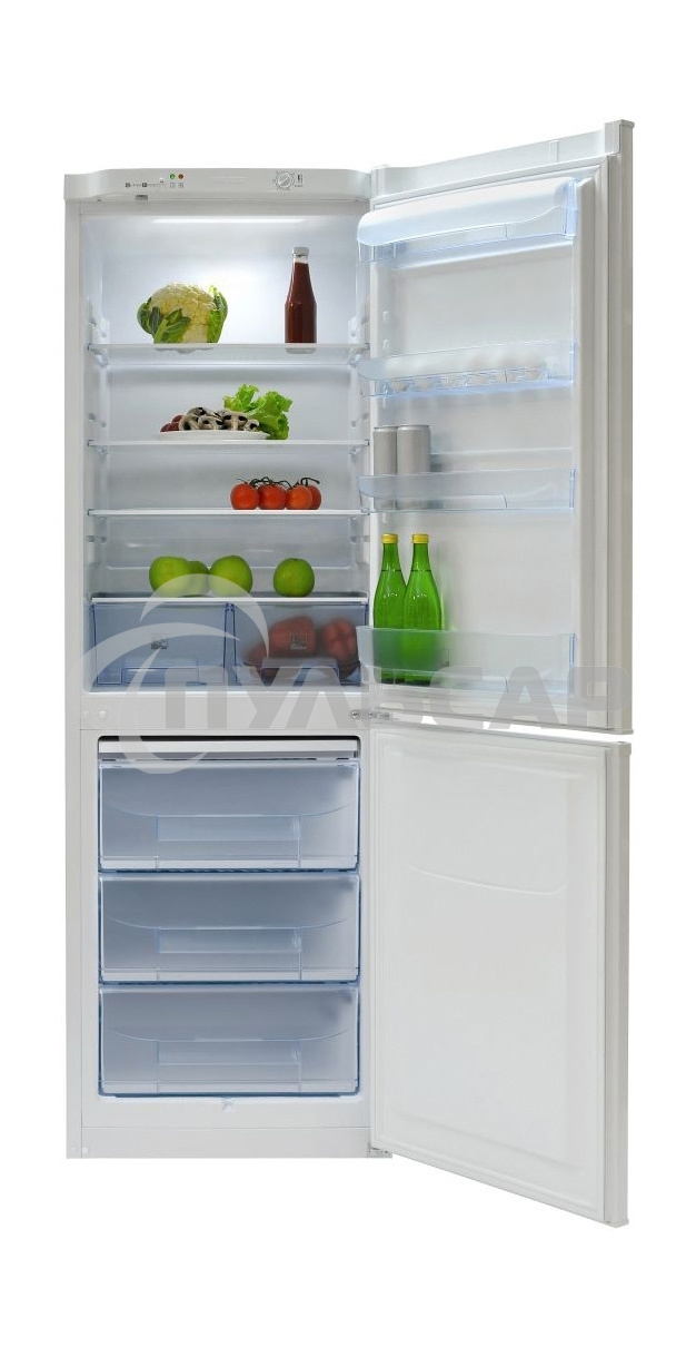 Холодильник Pozis RK-139 графит двухкамерный 188/97 л морозилка снизу