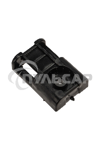 Площадка под стяжку для прямого монтажа, черная (100 шт/уп) Rexant