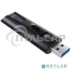 Флешка USB R/W R/W 256 Gb SanDisk CZ880 Cruzer Extreme Pro, USB 3.1, Металлич., черный