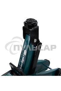 Домкрат гидравлический подкатной Сибртех 2т, 127-330 мм, в пласт. кейсе