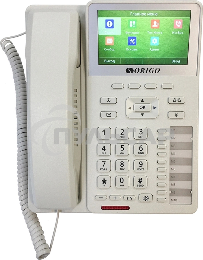 Телефон ORIGO IP-телефон с цветным дисплеем 4.3