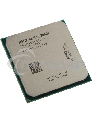 Процессор AMD Athlon 300GE 2C/4T (3.4GHz,5MB,35W,AM4) tray, with Radeon Vega Graphics