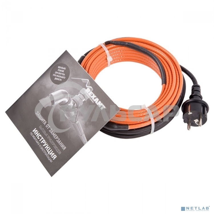 Саморегулируемый греющий кабель (комплект в трубу) 10HTM2-CT (10м/100Вт) 51-0605 Rexant