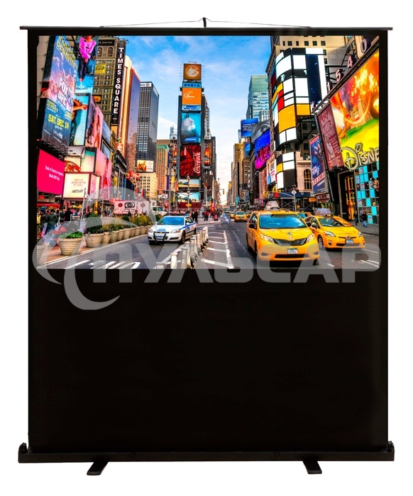 Экран Cactus 113x200см FloorCompactExpert CS-PSFLCE-200X113 16:9 напольный рулонный