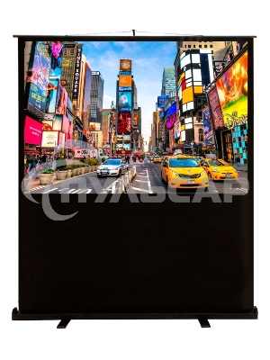 Экран Cactus 113x200см FloorCompactExpert CS-PSFLCE-200X113 16:9 напольный рулонный