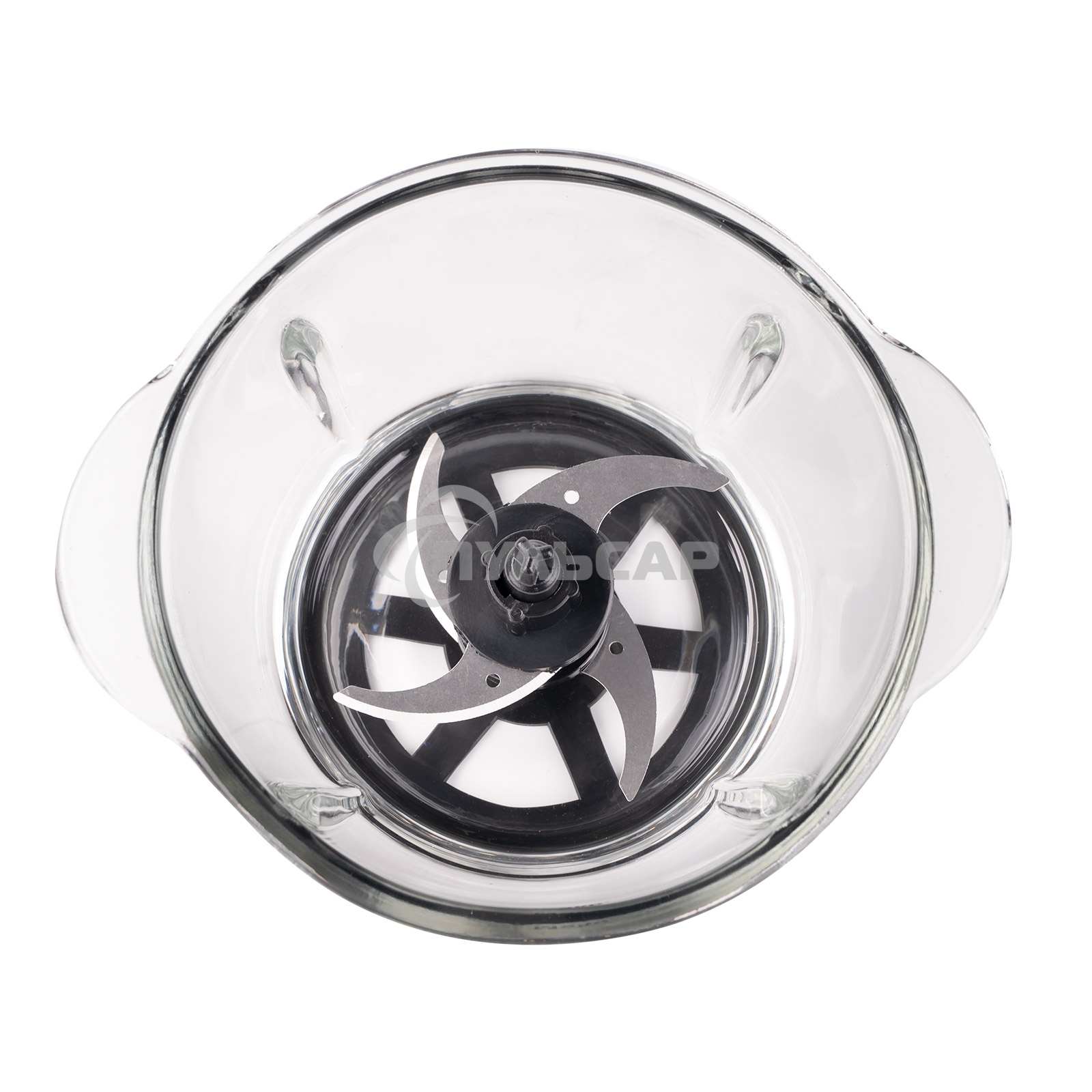 Измельчитель электрический Galaxy Line GL 2357, синий, стеклянная чаша 0,75 л, 400 Вт, импульсный режим