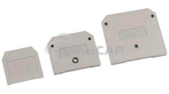 Заглушка для ЗНИ-16мм2 (JXB100A) серый IEK