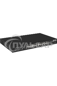 Коммутатор Osnovo SW-62422(400W) 26x100Mb 24PoE+ 400W неуправляемый