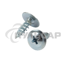 Саморез с прессшайбой KRANZ ПШС острый 4.2х13, пакет (25шт.)