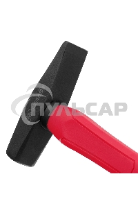 Молоток слесарный Matrix ''optimal'', 300 г, фибергласовая обрезиненная рукоятка, квадратный боек