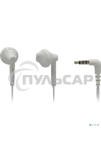 Наушники Panasonic RP-TCM55GC-W внутриканальные 10-24000Гц 1.2м 3.5мм 109дБ микрофон белые