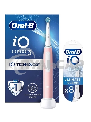 Электрическая зубная щетка ORAL-B IO3 BRUSH PINK