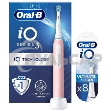 Электрическая зубная щетка ORAL-B IO3 BRUSH PINK Электрическая зубная щетка ORAL-B IO3 BRUSH PINK