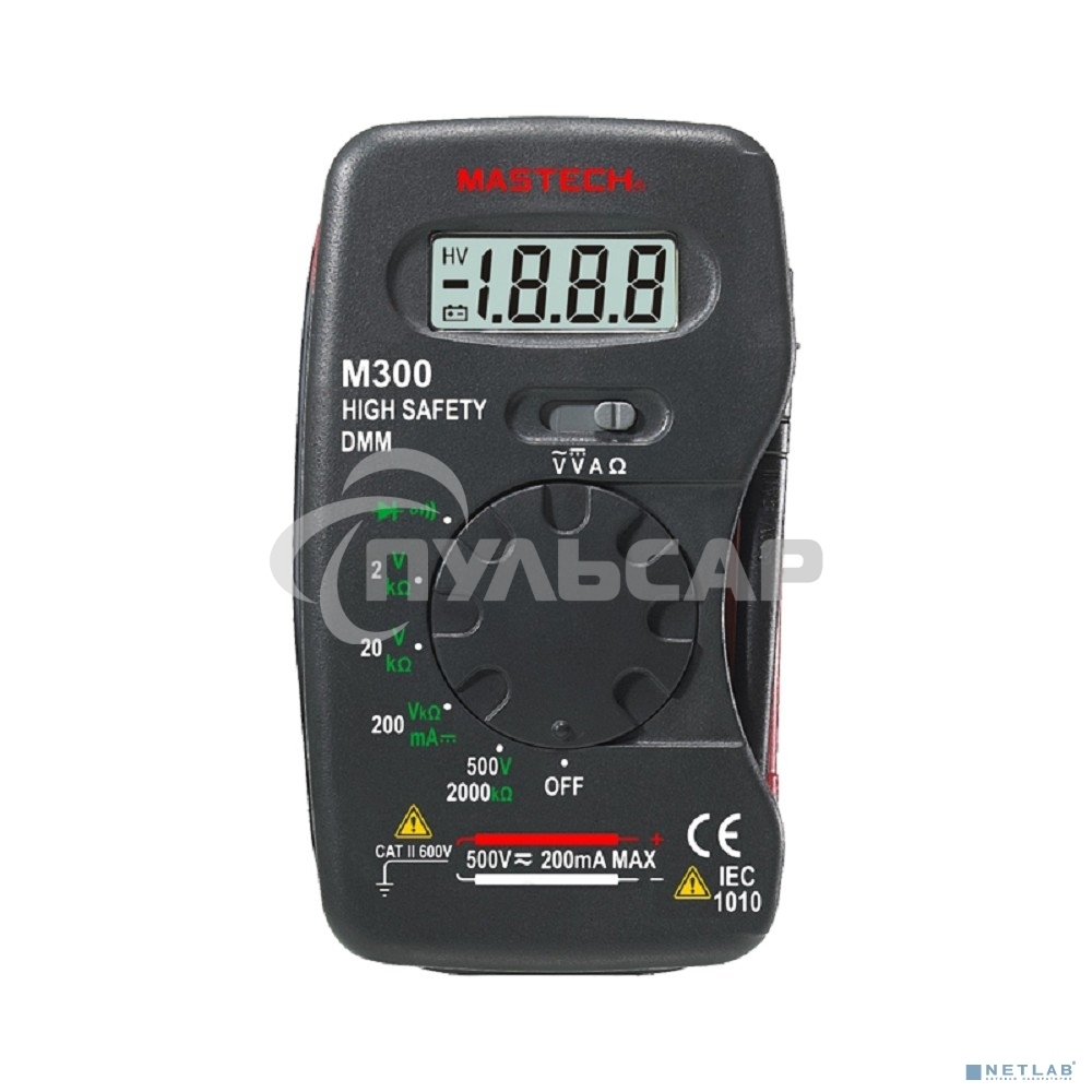 Портативный мультиметр M300 MASTECH