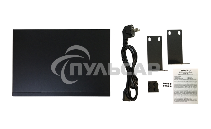 Коммутатор ORIGO Unmanaged Switch, 16x1000Base-T, 19 Rackmount Kit