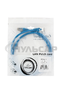 Патч-корд FTP Cablexpert кат.6, 1м, литой, многожильный черный