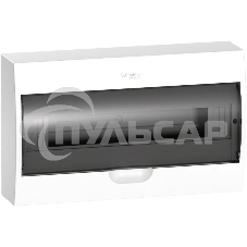 Бокс ОП EASY9 навесн. с прозрачной дверью 1ряд 18мод. SchE EZ9E118S2SRU