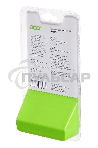 Мышь беспроводная Acer OMR050 черный, 1600 dpi, радиоканал, Bluetooth, USB, кнопки - 6