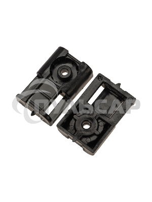 Площадка под стяжку для прямого монтажа, черная (100 шт/уп) Rexant