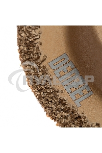 Насадка для МФИ режущая полукруг., HM, по плитке и дереву, 65 мм Denzel