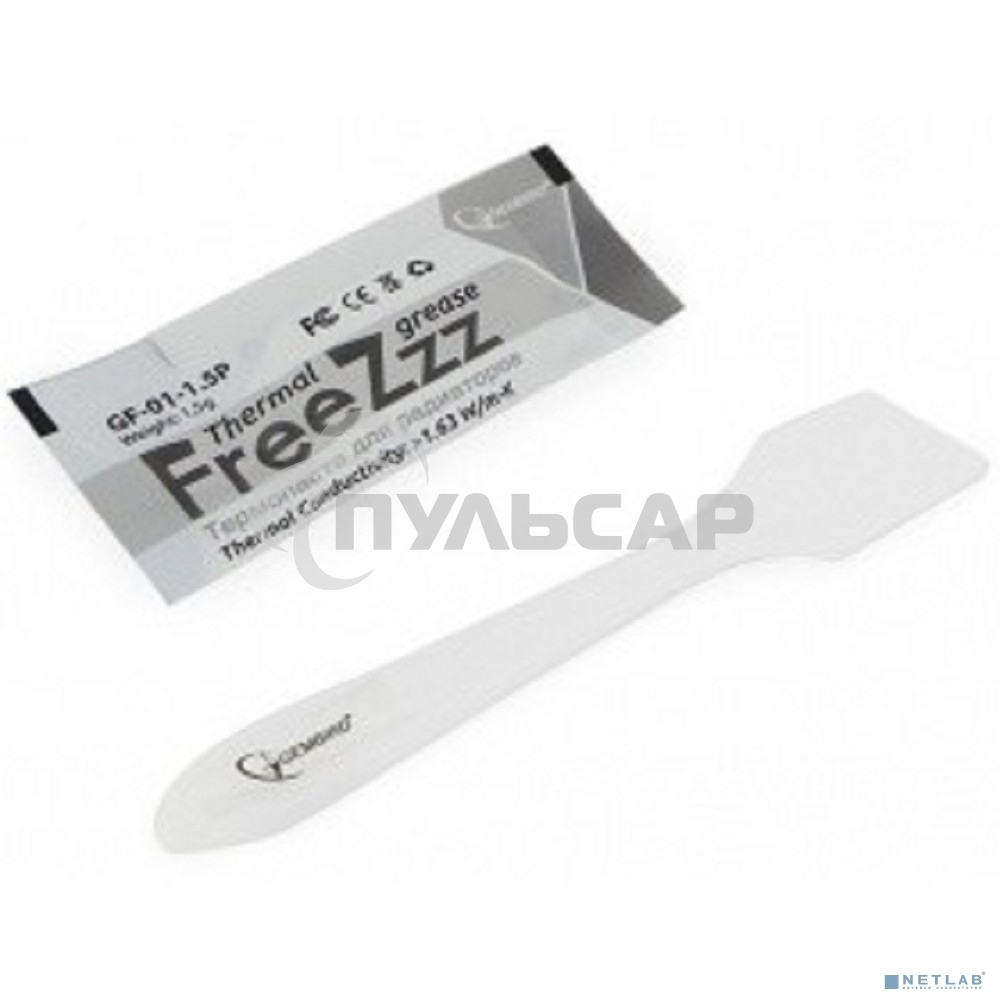 Термопаста Gembird FreeZzz GF-01-1.5P для радиаторов, 1,5гр, пакет
