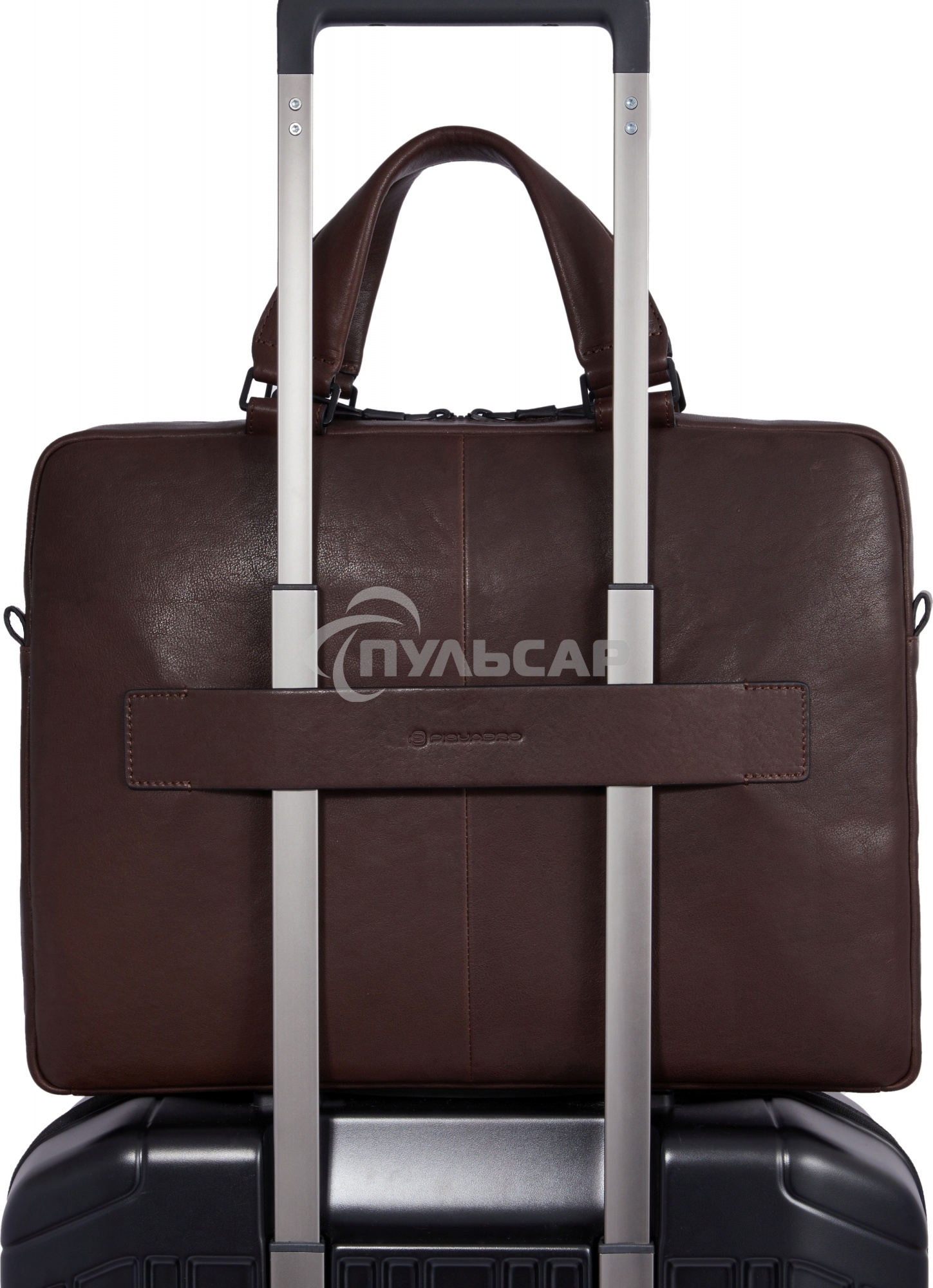 Сумка для ноутбука Piquadro Harper CA4098AP/TM, натур.кожа, темно-коричневый