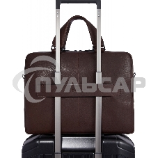 Сумка для ноутбука Piquadro Harper CA4098AP/TM, натур.кожа, темно-коричневый